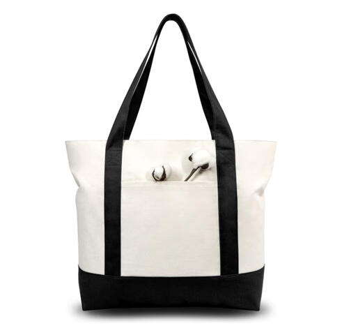 canvas shopping tote for Europeans vacations