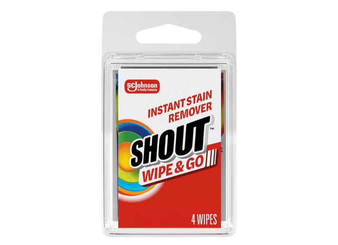 stain-removing wipes to protect clothing