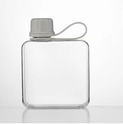 flat reusable water bottle for easy packing