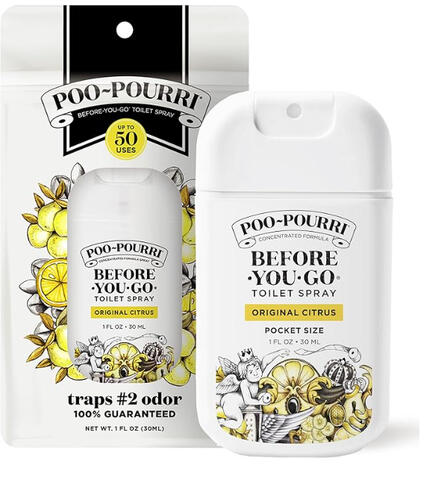 toilet spray to keep bathrooms smelling fresh