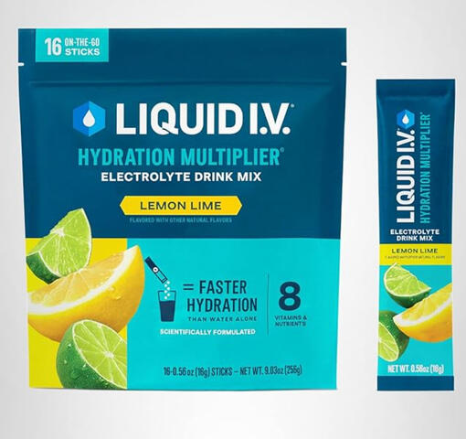 electrolyte powder for hydration during flights