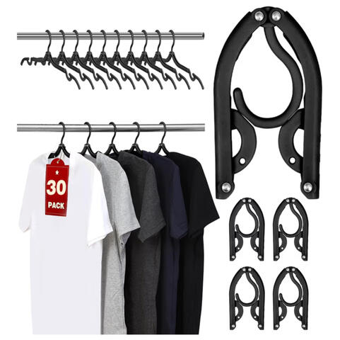 travel clothing hangers for closet space